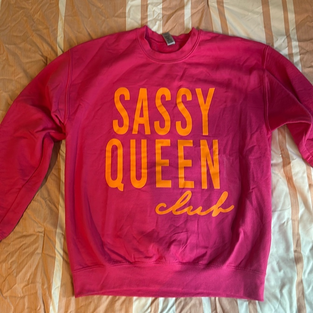 Sassy Queen Club Pink Sweatshirt